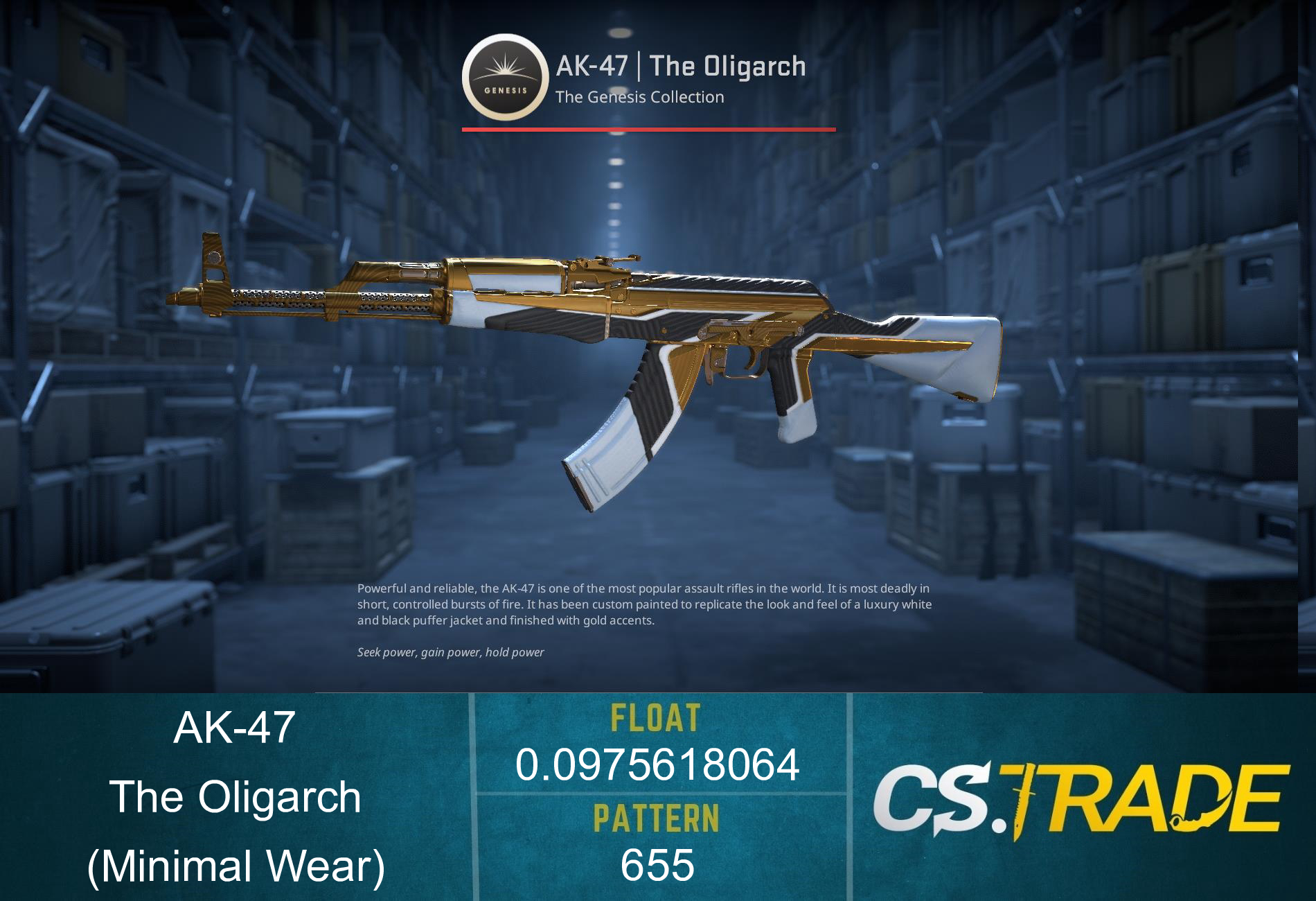 AK-47 | The Oligarch (Factory New) Screenshot