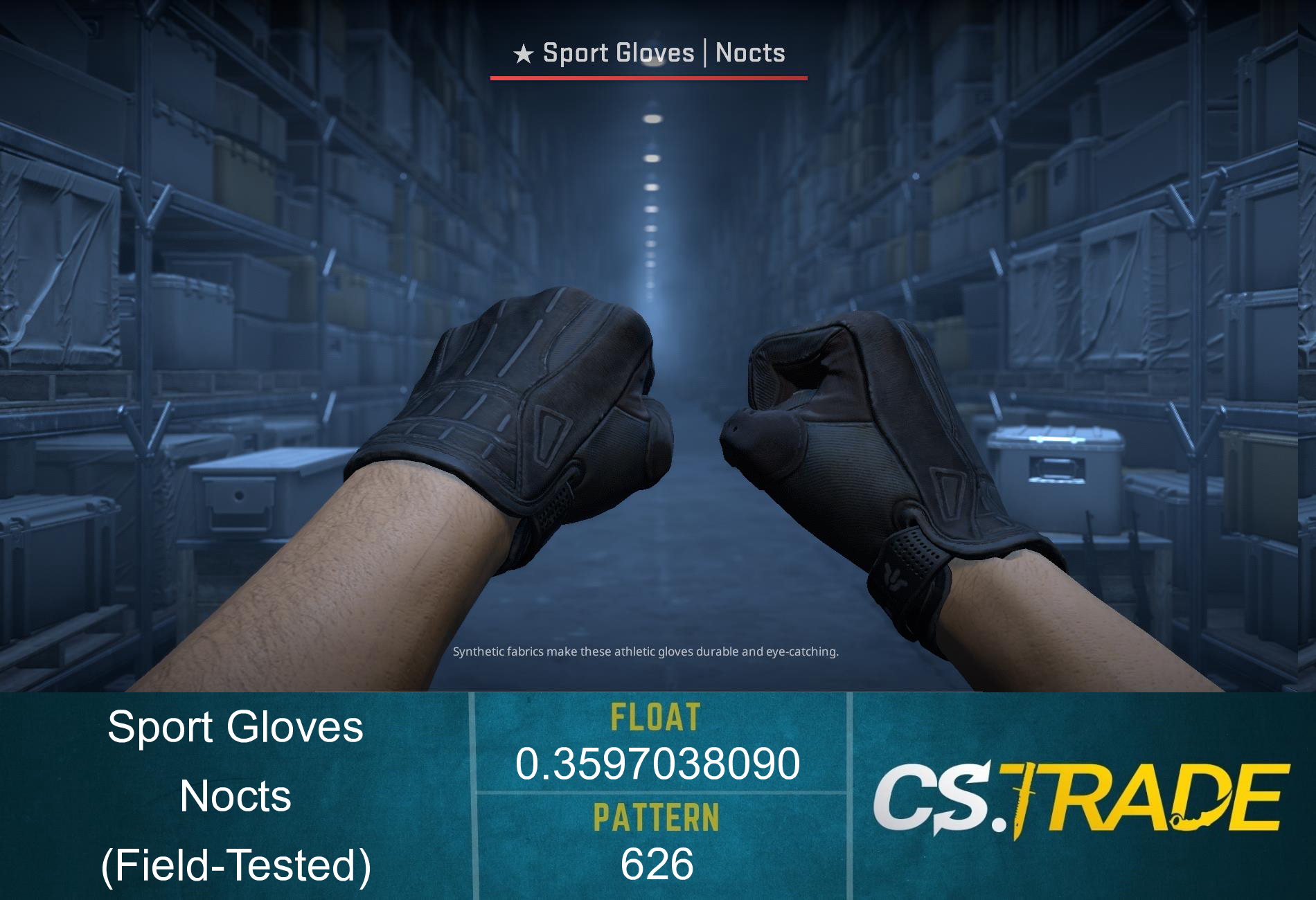 ★ Sport Gloves | Nocts (Factory New) Screenshot