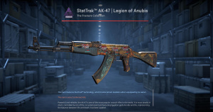 StatTrak™ AK-47 | Legion of Anubis (Field-Tested) Screenshot