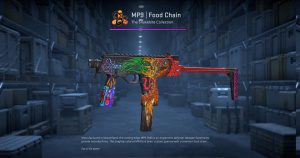 MP9 | Food Chain (Well-Worn) Screenshot