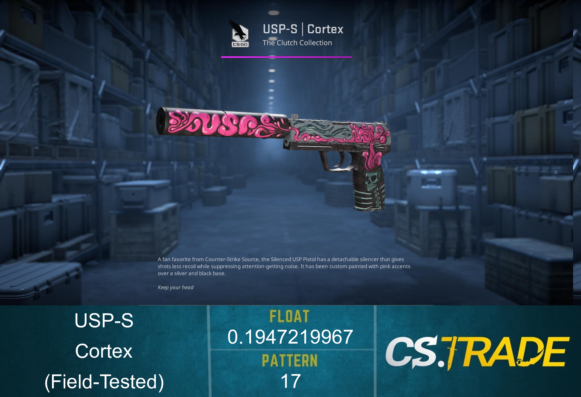 USP-S | Cortex (Field-Tested)