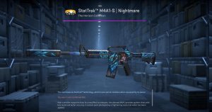 StatTrak™ M4A1-S | Nightmare (Well-Worn) Screenshot