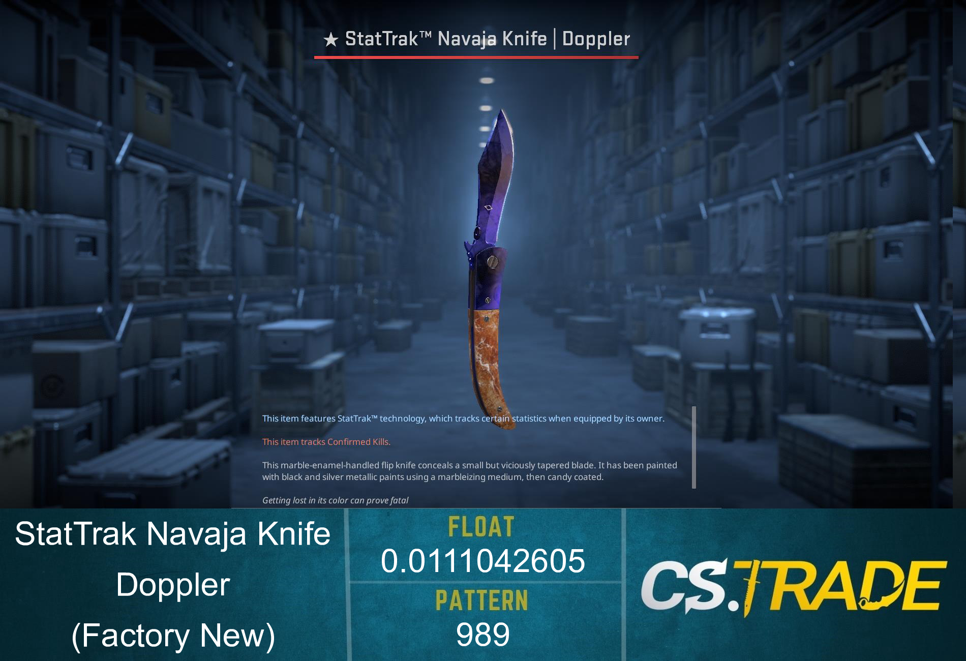 ★ Navaja Knife | Doppler Phase 4 (Factory New) Screenshot