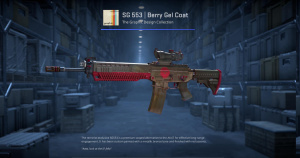 SG 553 | Berry Gel Coat (Factory New) Screenshot