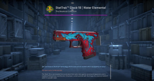 StatTrak™ Glock-18 | Water Elemental (Field-Tested) Screenshot
