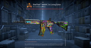 StatTrak™ M4A4 | In Living Color (Battle-Scarred) Screenshot