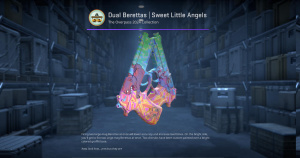 Dual Berettas | Sweet Little Angels (Minimal Wear) Screenshot