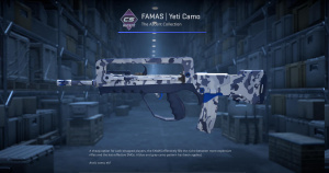 FAMAS | Yeti Camo (Factory New) Screenshot