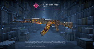 AK-47 | Searing Rage (Field-Tested) Screenshot
