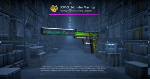 USP-S | Monster Mashup (Battle-Scarred) Screenshot