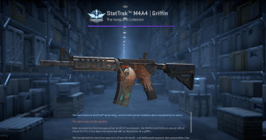 StatTrak™ M4A4 | Griffin (Battle-Scarred) Screenshot