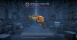 R8 Revolver | Amber Fade (Factory New) Screenshot