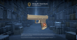Glock-18 | Sand Dune (Minimal Wear) Screenshot
