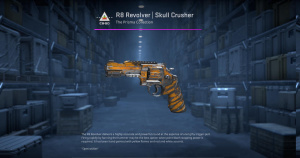 R8 Revolver | Skull Crusher (Battle-Scarred) Screenshot