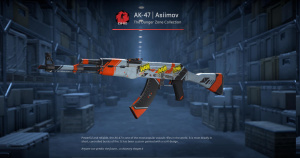 AK-47 | Asiimov (Well-Worn) Screenshot