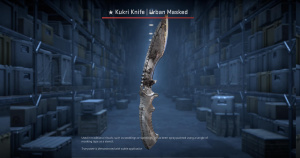 ★ Kukri Knife | Urban Masked (Field-Tested) Screenshot