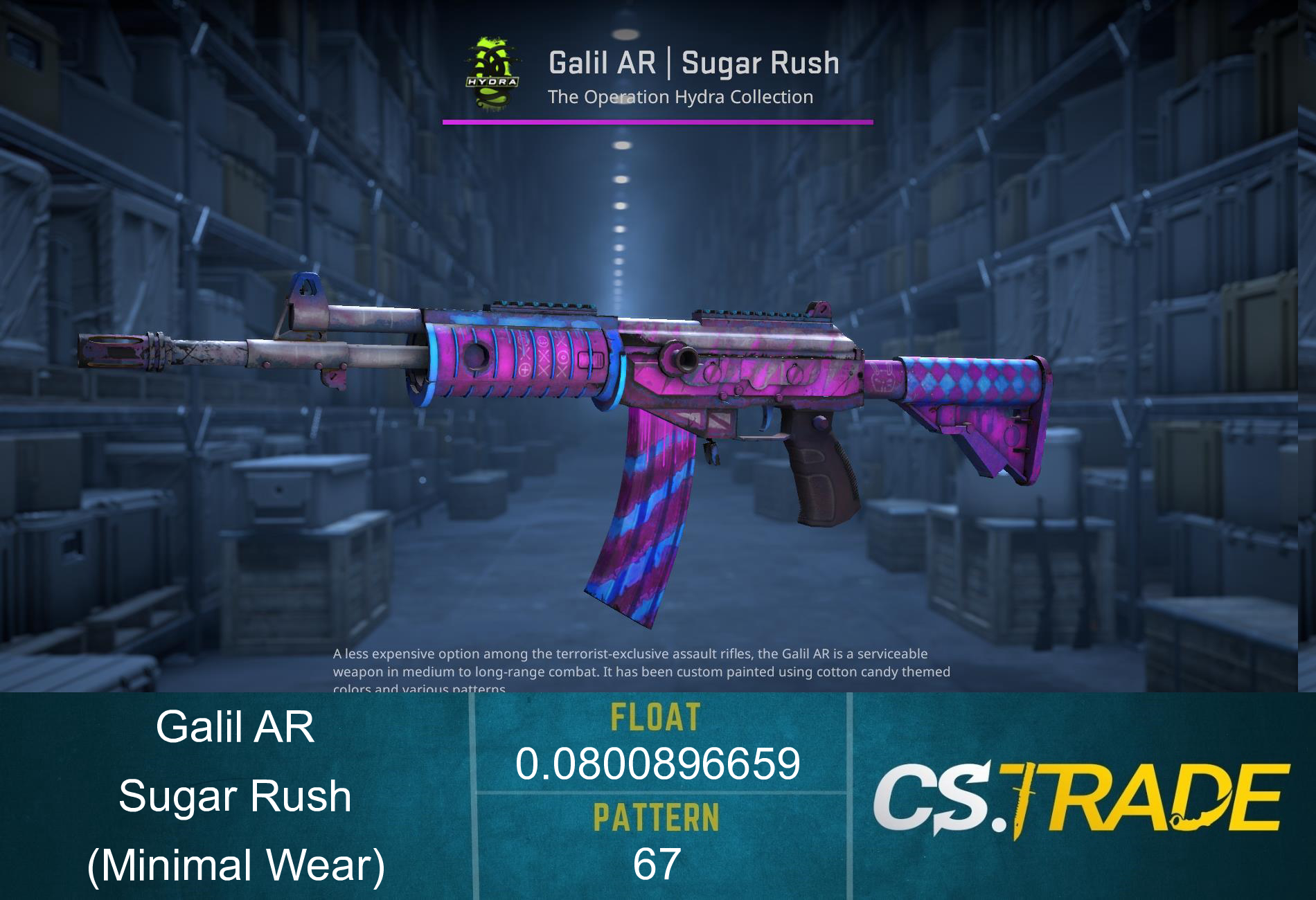 Galil AR | Sugar Rush (Minimal Wear) Screenshot