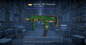 StatTrak™ MP7 | Powercore (Minimal Wear) Screenshot