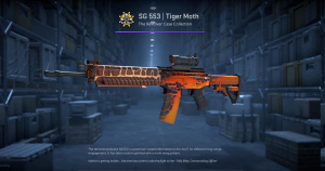 SG 553 | Tiger Moth (Factory New) Screenshot