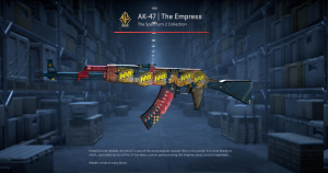 AK-47 | The Empress (Well-Worn) Screenshot
