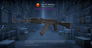 AK-47 | Redline (Battle-Scarred) Screenshot