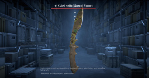 ★ Kukri Knife | Boreal Forest (Battle-Scarred) Screenshot