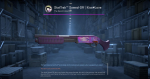 StatTrak™ Sawed-Off | Kiss♥Love (Well-Worn) Screenshot