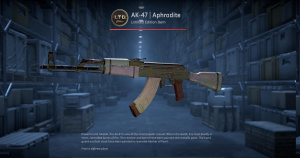 AK-47 | Aphrodite (Battle-Scarred) Screenshot