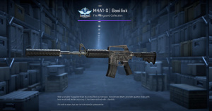 M4A1-S | Basilisk (Well-Worn) Screenshot