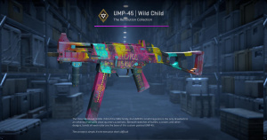 UMP-45 | Wild Child (Minimal Wear) Screenshot