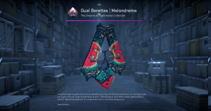 Dual Berettas | Melondrama (Battle-Scarred) Screenshot