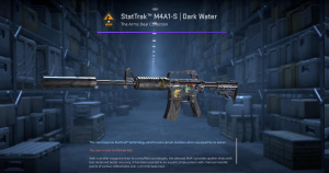 StatTrak™ M4A1-S | Dark Water (Field-Tested) Screenshot