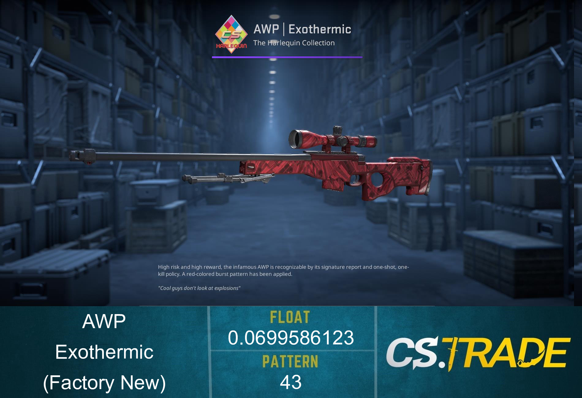 AWP | Exothermic (Factory New) Screenshot