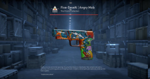 Five-SeveN | Angry Mob (Well-Worn) Screenshot