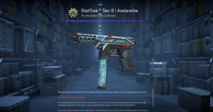 StatTrak™ Tec-9 | Avalanche (Field-Tested) Screenshot