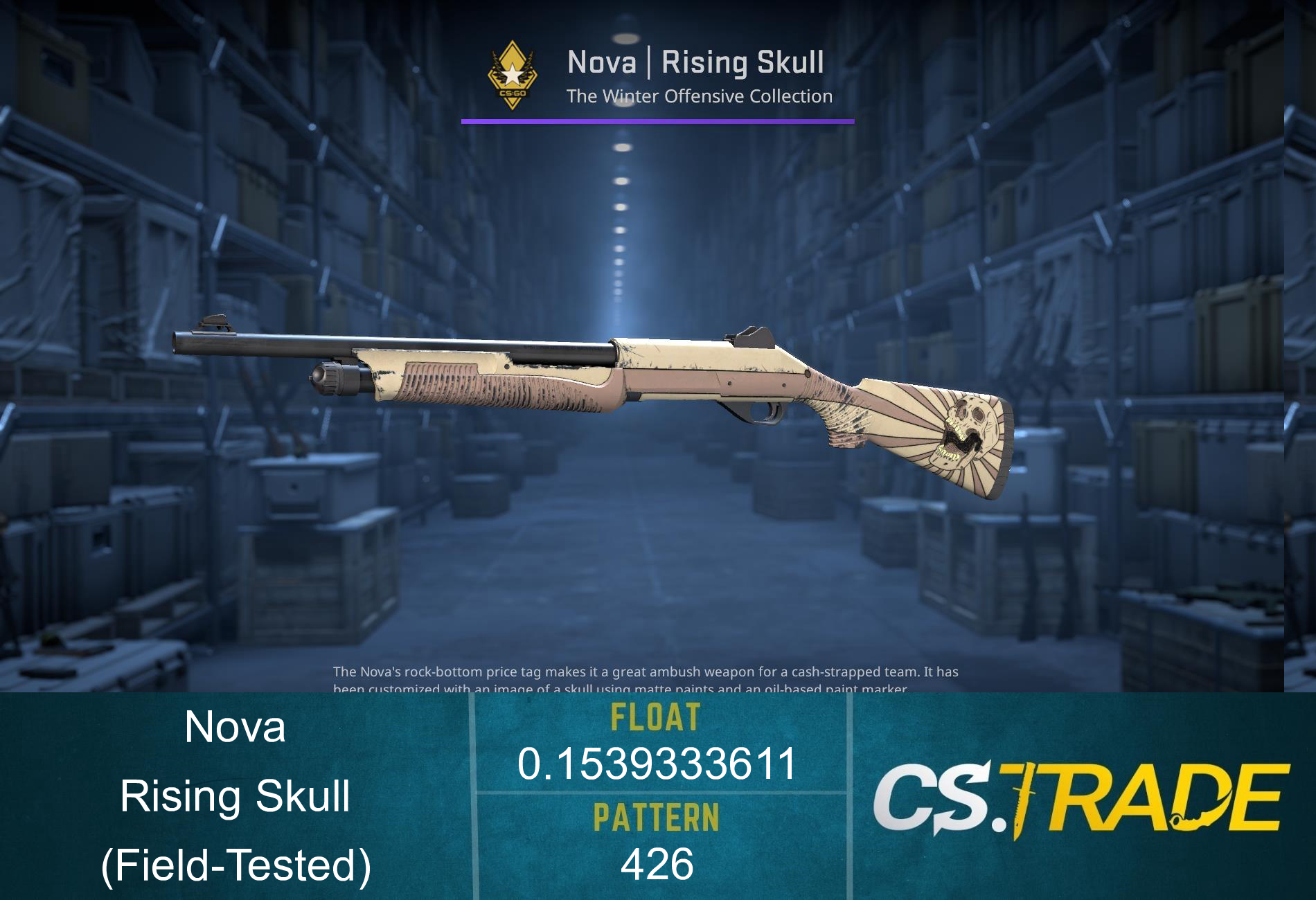 Nova | Rising Skull (Field-Tested) Screenshot