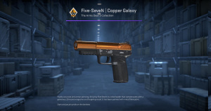 Five-SeveN | Copper Galaxy (Factory New) Screenshot