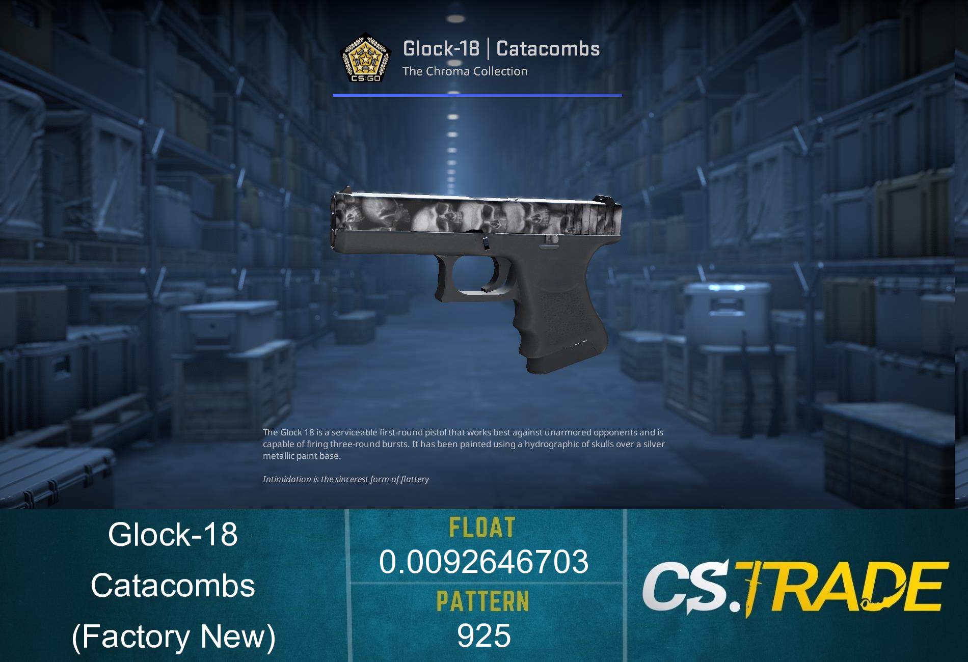 Glock-18 | Catacombs (Factory New) Screenshot