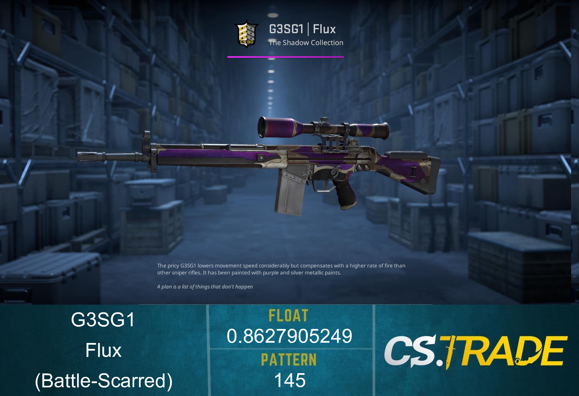 G3SG1 | Flux (Battle-Scarred) Screenshot