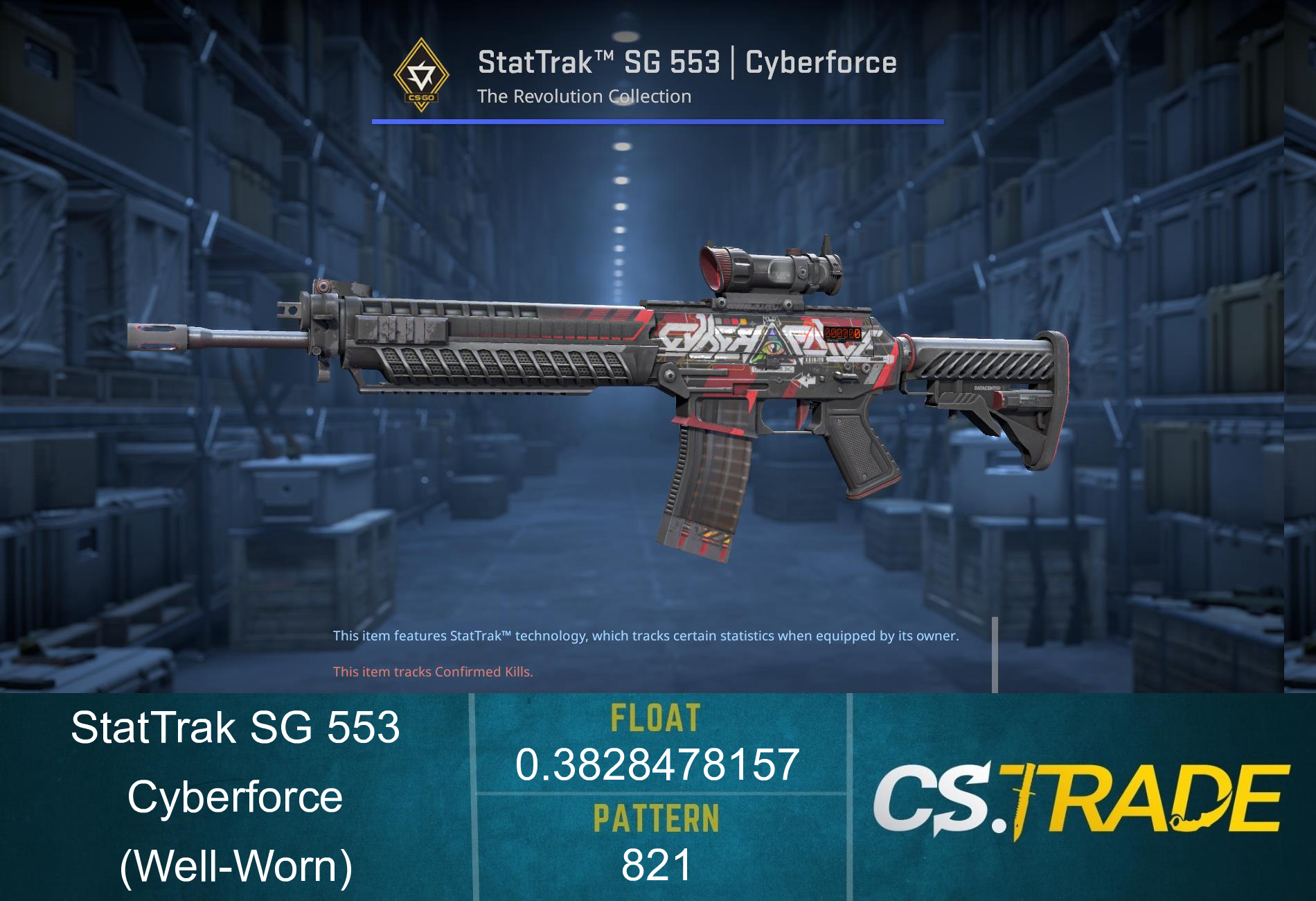 SG 553 | Cyberforce ⭐️ CS2 Skin