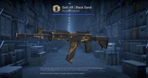Galil AR | Black Sand (Minimal Wear) Screenshot