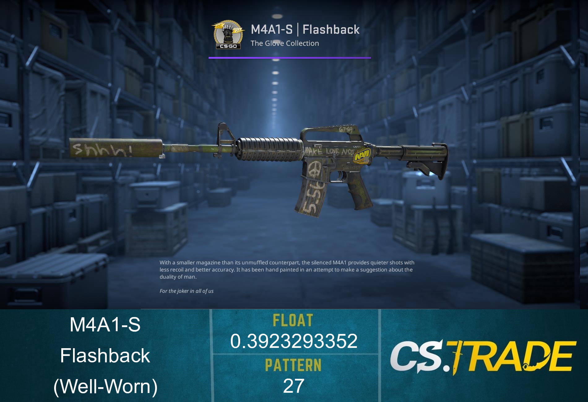 M4A1-S | Flashback (Well-Worn) Screenshot