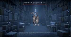 ★ Shadow Daggers | Urban Masked (Battle-Scarred) Screenshot