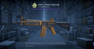 M4A4 | Sheet Lightning (Factory New) Screenshot