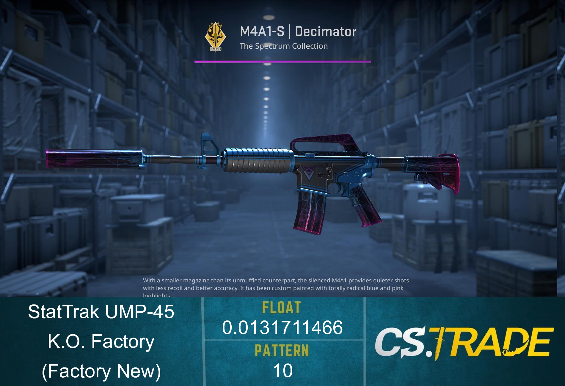 UMP-45 | K.O. Factory (Factory New) Screenshot