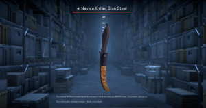 ★ Navaja Knife | Blue Steel (Battle-Scarred) Screenshot