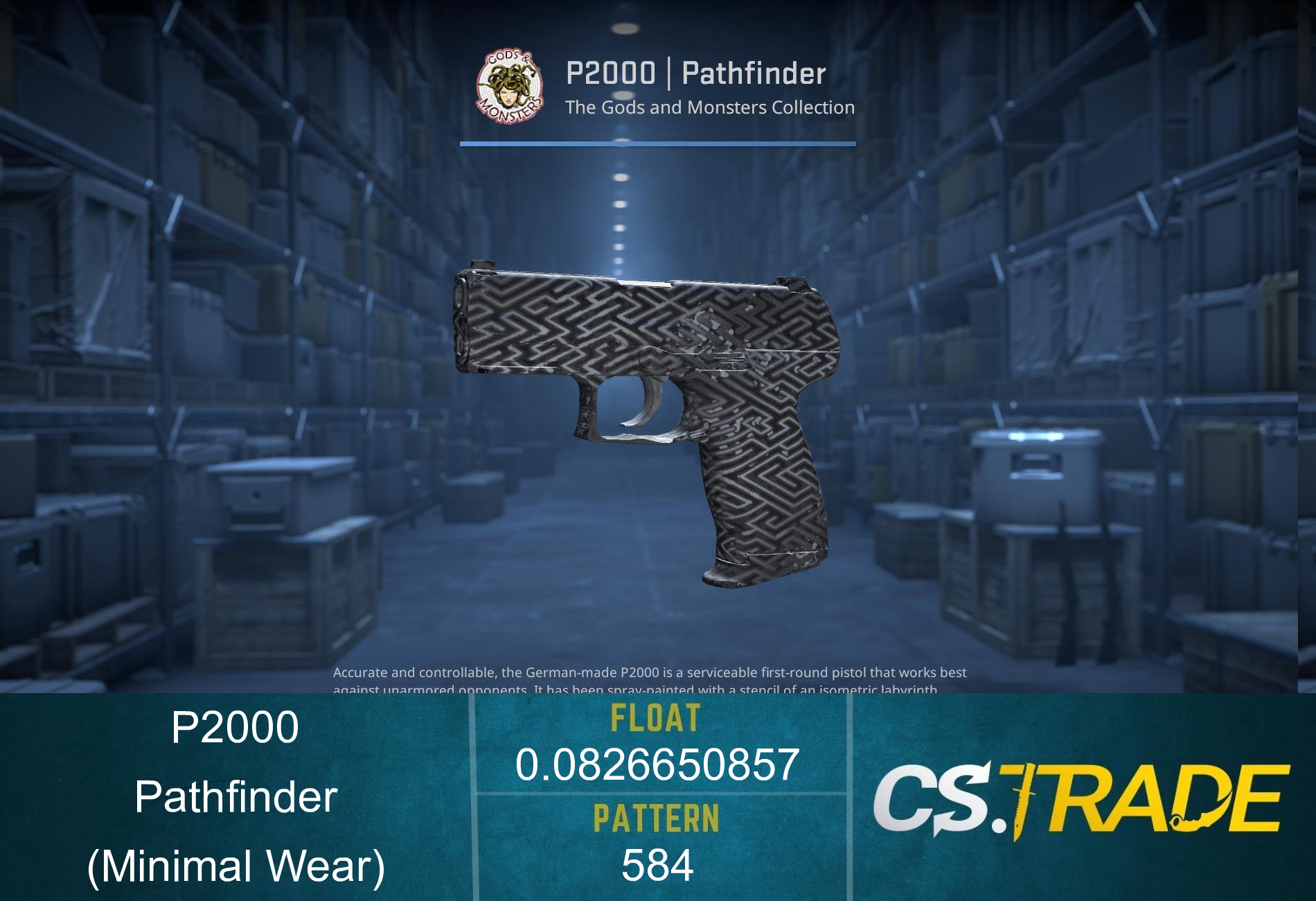 P2000 | Pathfinder (Minimal Wear) Screenshot