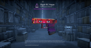 Glock-18 | Vogue (Field-Tested) Screenshot