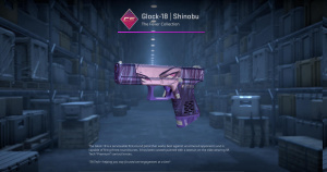 Glock-18 | Shinobu (Minimal Wear) Screenshot