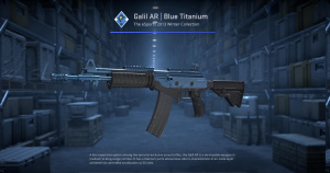 Galil AR | Blue Titanium (Factory New) Screenshot